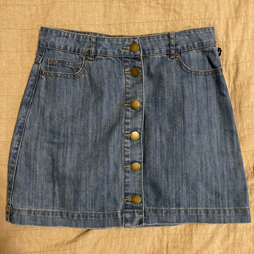 Forever 21 Denim Jean Skirt